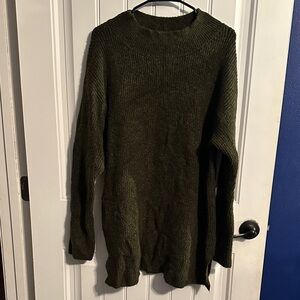 Old Navy Dark Olive Knit Sweater